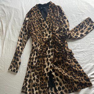Cheetah Print Dress